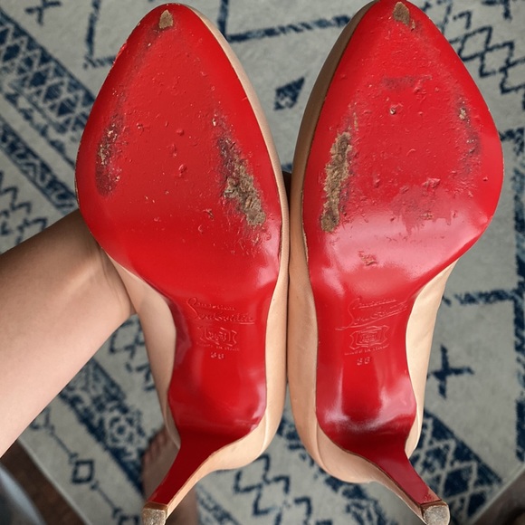 Nude almond toe, barely worn, excellent condition - Picture 4 of 7